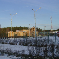 Здание бывшей лыжно базы и пункта проката санатория