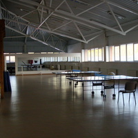 Теннисный зал спорткомплекса санатория