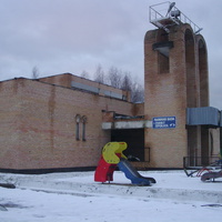Здание бывшей лыжно базы и пункта проката санатория