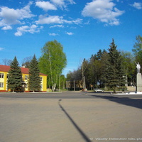 Демьянск, Центральная площадь