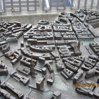 макет старого города