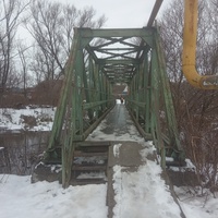 Мост через реку Осколец.