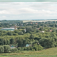 Панорама нижней части Болхова