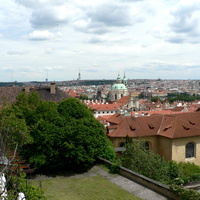Панорама Праги.