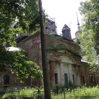 Дмитриевский погост  близ Турова, церковь Троицы Живоначальной.
