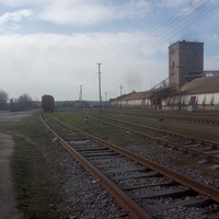 Железнодорожная станция Хортица.