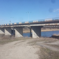 Мосты через реку Волчью на трассе Кишинев - Волгоград.