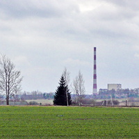 Веселое. Вид на несостоявшуюся  Минскую АЭС.