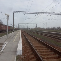 Станция Янцево.