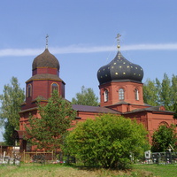 Восстановленный храм Николая Чудотворца в селе Жабки Егорьевского района
