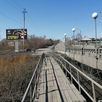Мост через реку Аба на ул. Зои Космодемьянской