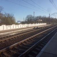Железнодорожная платформа 1009 км.
