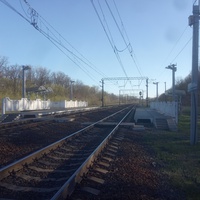 Железнодорожная платформа 1005 км.