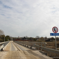 Дорога к Черкасову, мост через р. Пекша
