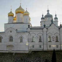 Богоявленский собор. Вид из окна Костромской духовной семинарии.