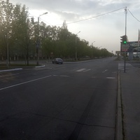 Улица Киевская. Вид в сторону Песчаного.