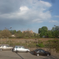 Вид на Соборный проспект со стороны ДНЕПРОГЭСА.