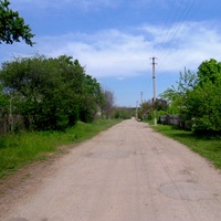 Стримовка,улица в селе.