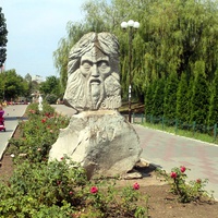 Черноморск. Скульптура пророка Илии.