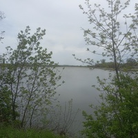 Пруд на реке Базавлук.