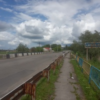 Мост через реку Мокрая Сура.