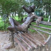 Скульптура "Крокодил".