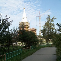 Городской парк строится церковь