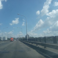 Разводной мост через реку Южный Буг.