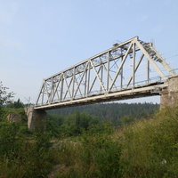 Ж/д мост через реку Усьва