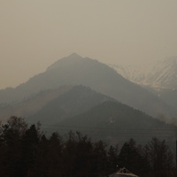 Пик Любви и дым от лесных пожаров (2012г.)