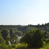 Вид на реку Орлик. Парк "Дворянское гнездо"