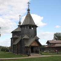 Суздаль. музей деревянного зодчества, Воскресенская церковь