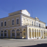 Здание бывшей городской управы и думы на Соборной площади, сейчас - Дом Творчества