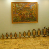 В музее "Русский Самовар"