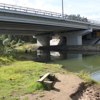 Мост (трасса м7) через р. Киржач около д. Киржач