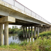 Мост через реку Кагальник у хутора