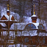 Святой источник Саввино-Сторожевского монастыря.
