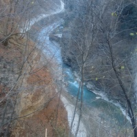 Река Чегем в Чегемском ущелье