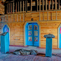 Внутри церкви из фильма "Остров"