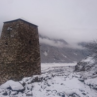 Верхняя Балкария. Сторожевая Башня Абаевых («Абай-Кала») бывшего аула Кюннюм-Эль