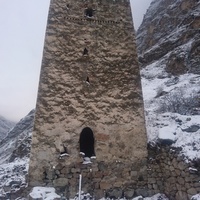 Верхняя Балкария. Сторожевая Башня Абаевых («Абай-Кала») бывшего аула Кюннюм-Эль