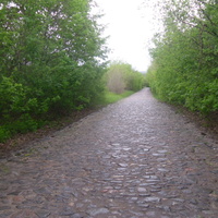 Омельгород, дорога со стороны Ясинового.
