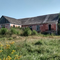 здание заброшенного клуба в хуторе Грозный