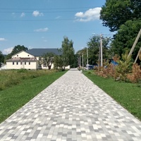 площадь у дома культуры в хуторе Каменномостский