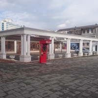Кафе быстрого питания Амур бургер на перекрёстке ул. Кешокова и ул. Кабардинская