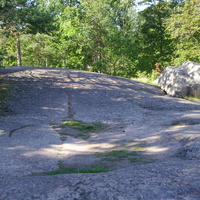 Скальная площадка в скальном пейзажном парке "Монрепо́"