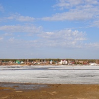 Вид на село из Ордынского.