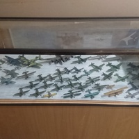 Макеты самолётов в Музее авиации при Храме великомученика и целителя Пантелеймона