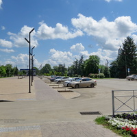 Площадь у здания администрации района