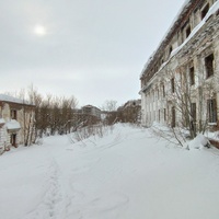 улица Павлова в бывшем жилом микрорайоне Рудник в Воркуте.